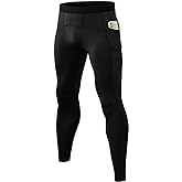 Men Compression Pants Leggings Dry Cool Sports Baselayer Running Workout Active Gym Tights Basketball