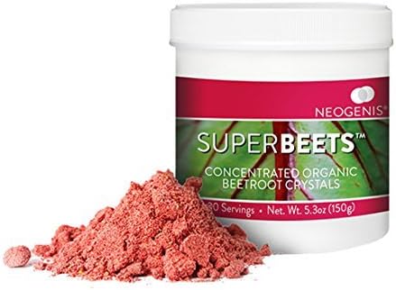 Superbeets, Concentrated Organic Beetroot crystals 150g by Neogenis