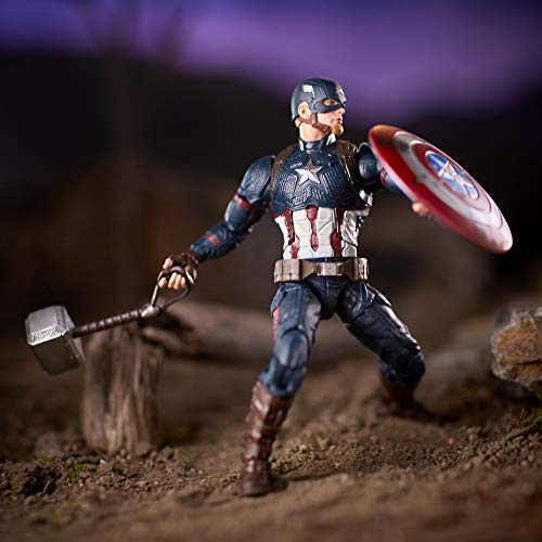 Marvel Legends Captain America Worthy Avengers Endgame