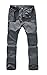Aufgevals Men's Windproof Quick Drying Outdoor Pants(Dark Grey,M)