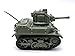 Meng WWT-012 World War Toons M5 Stuart US Light Tank Model Kit