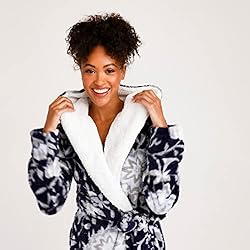 Vera Bradley Women's Plush Fleece Robe