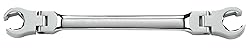 GEARWRENCH Flex Head Flare Nut Wrench, 19mm x 21mm