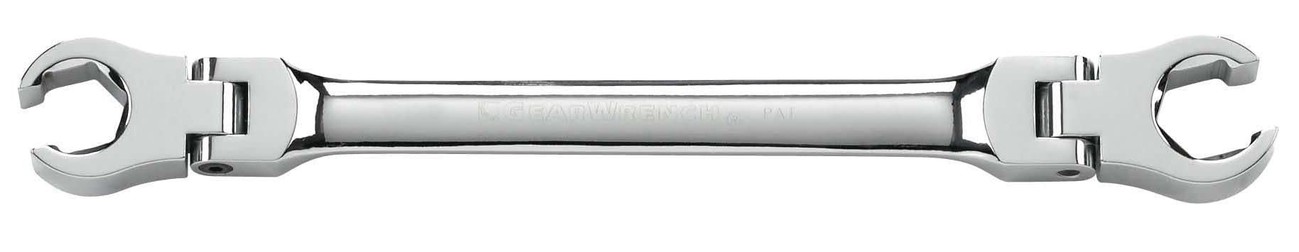 GEARWRENCH Flex Head Flare Nut Wrench, 19mm x 21mm