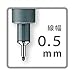 Staedtler Pigment Liner, 0.5mm, Black Ink (308-0.5)