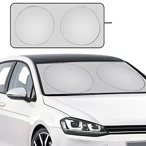 URAQT Car Sun Shade Windscreen Sunshade, Car Windshield Sun Shade, Car Front Windshield
