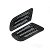 PIXNOR Car Air Flow Fender Side Cover Intake Grille Vent Decoration Sticker (zwart)
