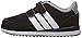 adidas NEO Boys' V Jog Cmf Inf Sneaker, Black/White/Tech Grey, 10 M US Toddler