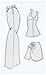 Prima Marketing Julie Nutting Mixed Media Cling Rubber Stamps, Pants Accessories