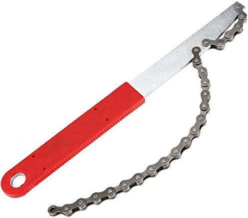 COOLWHEEL Universal Bicycle Chain Whip BMX Cycling Freewheel Cassette Sprocket Wrench Remover Tool Bike Bicycle Remover Repair Cog Tool for Road Bike Mountain Bike BMX
