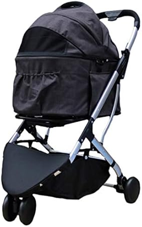 Amazon Cocoheart 3輪ペットカート シュシュ 2way 取り外し可能 対面式 多頭用 自立可能 耐荷重kg ダークブラウン Cocoheart カート 通販