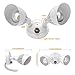 Onforu 2 Pack Dusk to Dawn Security Lights 400W Equiv., Outdoor Flood Lights, 50W 4500lm LED Photocell Lights Fixture with 2 Adjustable Head, IP65 Waterproof Exterior Light for Garage Patio Yard