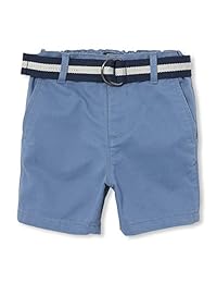 The Children's Place - Pantalones cortos de chino con cinturón para niño