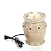 Hosley's Large Ivory Ceramic Electric Fragrance Warmer. Ideal Gift for Wedding, Special Occasion, Spa, Aromatherapy, Reiki Use with Hosley Brand Wax Melts/Cubes, Essential Oils, Fragrance Oils W9