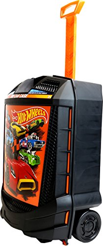 Hot Wheels 100-Car Storage Case – Large Capacity Organizer for 1:64 Die-Cast Vehicles with Handle and Latch, Durable Portable Carrying Case for Kids, Travel, and Toy Car Collectors