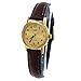 Casio Women's LTP1095Q-9B1 Brown Leather Quartz Watch with Gold Dial