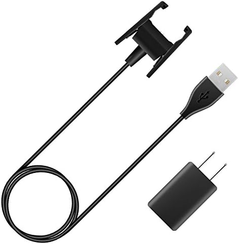 VANFIT Fitbit Charge 2 Cable Charger,3.3ft(100cm) Replacement Fitbit Charge 2 USB Charging Cable + Fitbit Charge 2 Charger Adapter for Fitbit Charge 2 Fitness Tracker Watch