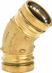 Viega 77607 ProPress Zero Lead Copper 45-Degree