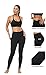 Fengbay High Waist Yoga Pants, Pocket Yoga Pants Tummy Control Workout Running 4 Way Stretch Yoga Leggings