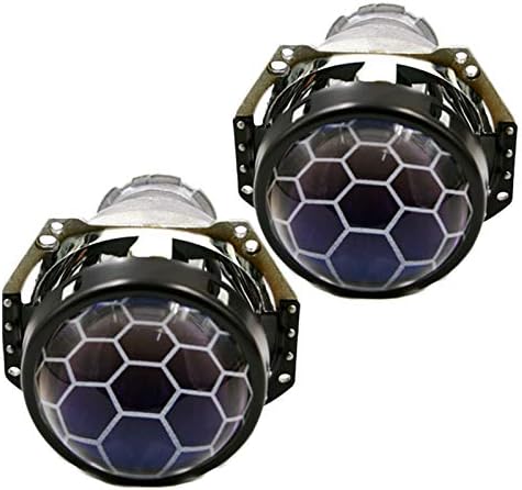 YeBetter Car Headlights New Personality Football Dual Projector Dual Lens Lid Bulbs Use D2S D2H D1S D3S D4S Xenon Bulbs With Lens