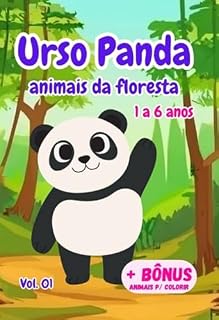 Livro Urso Panda - Animais Da Floresta