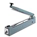 Flexzion 16" (400mm) Impulse Sealer 400W - Manual Plastic Poly Bag Heat Sealing Machine Closer Kit w/Adjustable Timer, Portable with Free Replacement Element Grip and Teflon Tape