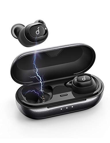 Soundcore Truly-Wireless Earbuds, Liberty Neo by Anker, Wireless Headphones with Graphene-Enhanced Drivers, 12-Hour Playtime, IPX5 Water-Resistant, Stereo Calls, Easy Pair, AAC, and Bluetooth 5.0
