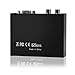 HDE VGA w/Audio to HDMI Video Scaler Converter Box with Power Adapter VGA to HDMI Adapter for Retro Gaming Consoles, Dreamcast, XBox 360, PS2