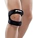 FLYON Dual Strap Knee Brace Providing Targeted Compression and Support,Relieving Pain from Runner's or Jumper's Knee