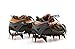 Rongbenyuan Crampon Traction Device Strap Type Crampons Ski Belt High Altitude Hiking Slip-Resistant 14 Teeth Mountaineering