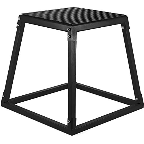 VEVOR Plyometric Platform Box, Plyometric Box Jump Set for Home Gym Training, Crossfit