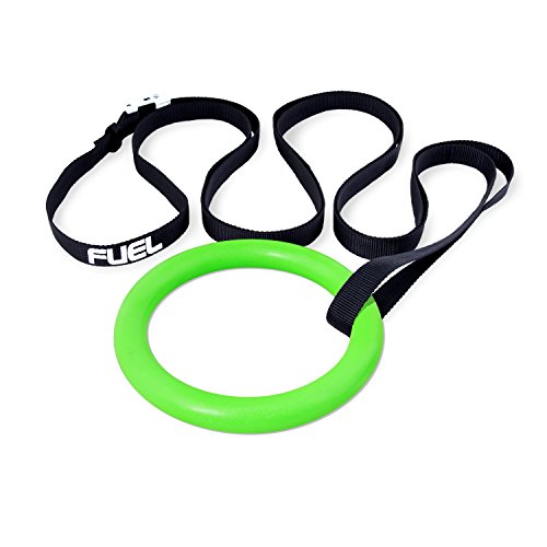 Fuel Pureformance Gymnastic Rings with Straps - Heavy Duty for Cross Training, Gymnastics, Strength & Fitness Training - Thumbnail 2