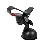 Universal 360°Rotating Car Windshield Mount Holder Stand Bracket for Cell Phone (black)