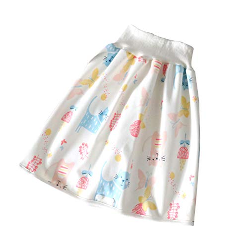 Xpccj Baby Luierrok, Peuter Meisjes Potty Training Rok Katoen Wasbaar Toilet Training Luierrok Luier Skort Broek - Image 3