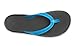 OLUKAI Kulapa Kai Women's Beach Sandals, Quick-Dry Flip-Flop, Water Resistant, Compression Molded Footbed & Wet Grip Soles, Aqua/Black, 8