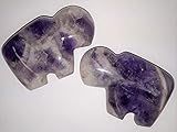Madagascar Minerals Amethyst Fetish Buffalo Carving