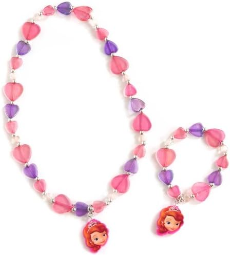 Disney Junior Sofia the First Necklace and Bracelet Set