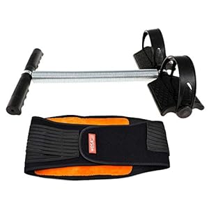SM SunniMix Body Sculpture Ab Abdominal Trainer Exerciser Tummy Action Rower Waist Belt