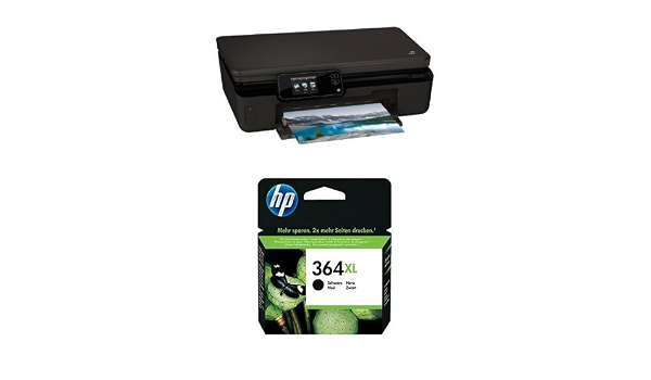 HP Photosmart 5520 Pack - Impresora multifunción + Cartucho de tinta  original XL, negro (364) : Amazon.es: Informática