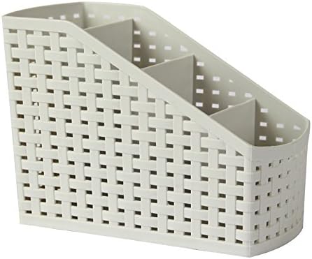 Fanmeili SN2220 Desktop Organizer Desk Storage Container, Grey