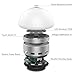 Jelly Comb 6-port USB Charging Station 30W/6A Desktop Charger LED Desk Bedside Lamp Touch Control for Phones Pads 3-Level Romantic Dim Soft Lighting