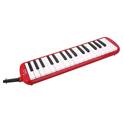 MuLuo 32 Keys Melodica Musical Harmonica for Music Lovers with One mouthpieces and Carrying Bag