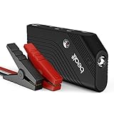 Beatit ® 600A Peak 14000mAh 12-Volt Portable Car Jump starter Booster Battery Charger Power Bank Vehicle Emergency Kit, Compass & Built-in LED Flashlight (B9 Black)
