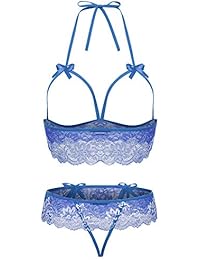 Amazon.com: Lace Cupless Bra: Clothing, Shoes & Jewelry