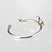 1 PC Nose Hoop Rings Thin Diamante Sterling Sliver Stud Sparkly Jewelry Accessories
