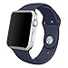 Apple Watch Band, Perman Sports Comfort Smooth Silicone Replacement Smart Watch Bracelet Strap Band Watchband for Apple Watch 42mm Dark Blue
