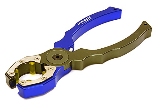 Integy RC Model Hop-ups C27657BLUE Multipurpose Maintenance Pliers for 15mm+ O.D. Type Shock Bodies