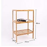Shelf 2/3 Tier Kitchen Solid Wood Balcony Living