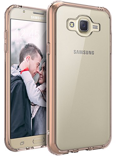 J7 case, lk [air hybrid] ultra slim shockproof [crystal clear] ba…