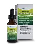 Premium Detox Drops by RK Formulas - All Natural Sublingual Drops - Liver Detoxifier & Regenerator â€¢ Heavy Metals â€¢ Promotes Anti Aging & Liver Health â€¢ Reduces Free Radicals â€¢ Detoxifies the Body